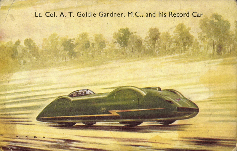 Illustration for article titled The Blazing Fast Evolution of Land Speed Record Cars